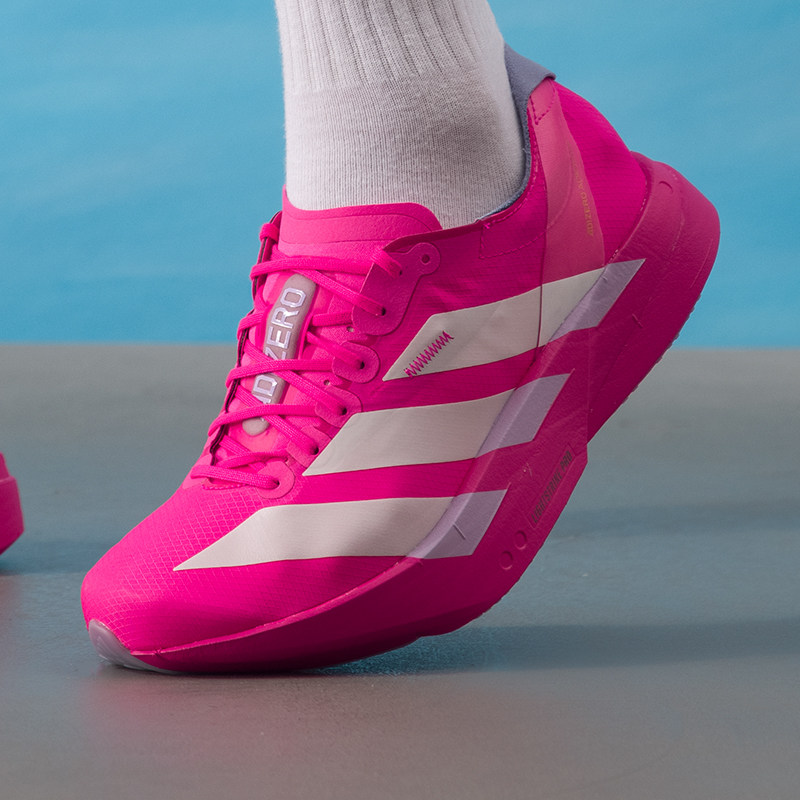 阿迪达斯男鞋Adizero Adios Pro4马拉松专业跑步鞋厚底缓震运动鞋