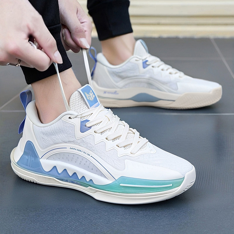 【直播】特步XTEP近战1代男篮球鞋25冬季新款比赛实战户外训练鞋