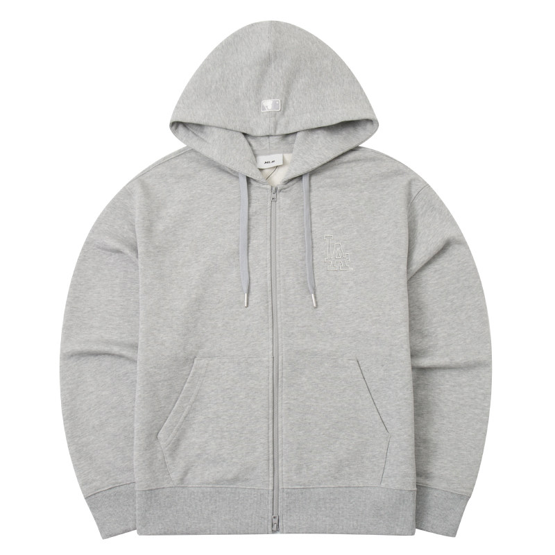 MLB官方 灰色外套男装女装情侣装潮流时尚纽约洋基休闲针织夹克