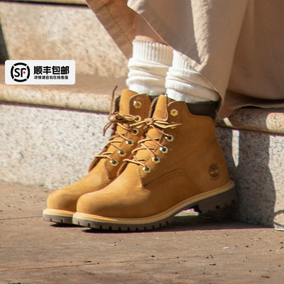 Timberland添柏岚女鞋大黄靴踢不烂马丁靴户外运动鞋登山靴休闲鞋