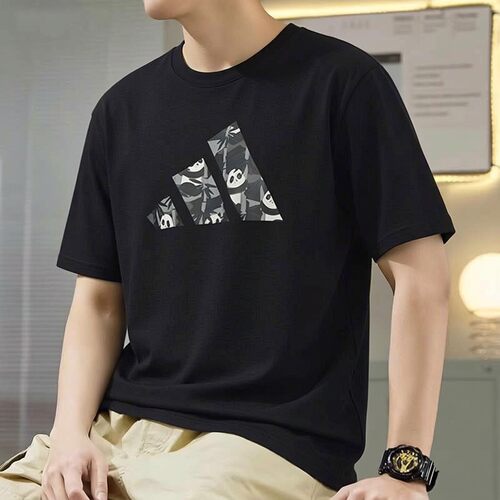 adidas阿迪达斯短袖男装2026夏季新款跑步运动休闲圆领T恤KB4849