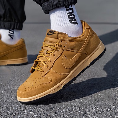 耐克NIKE正品板鞋男25冬季新款Dunk Low Retro SE透气低帮休闲鞋