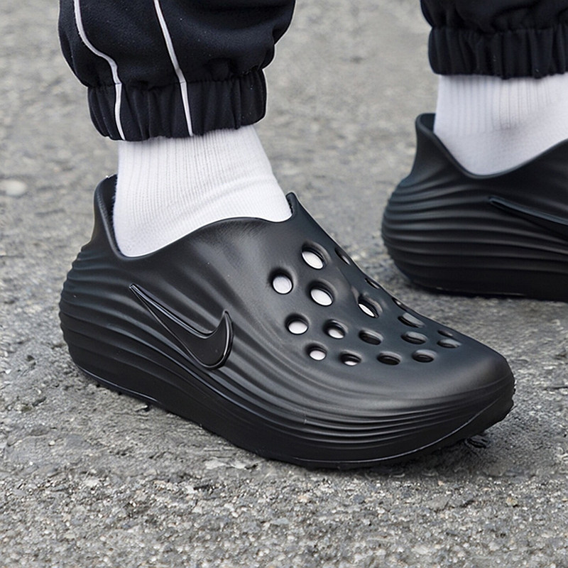 NIKE耐克男鞋REACTX户外时尚潮流洞洞鞋运动鞋子休闲拖鞋H