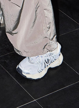 MLB官方男女情侣厚底时尚网面运动休闲鞋老爹鞋25冬季新款SHW07