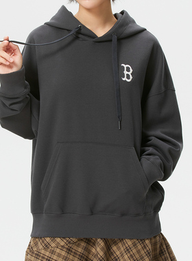 MLB官方连帽卫衣2026新款运动服宽松休闲时尚潮流套头衫3AHDV0361