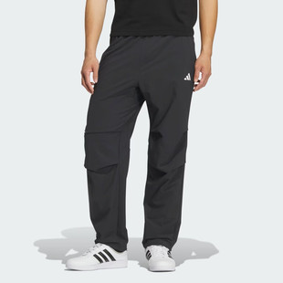 阿迪达斯裤子男裤春季新款梭织长裤跑步运动裤男士休闲裤KF2484