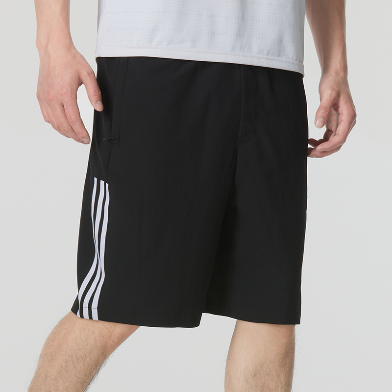 阿迪达斯梭织短裤男裤秋季新款宽松运动裤跑步裤子五分裤IN6510
