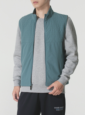 UA安德玛男士Drive Pro运动服背心户外保暖休闲运动马甲6005670