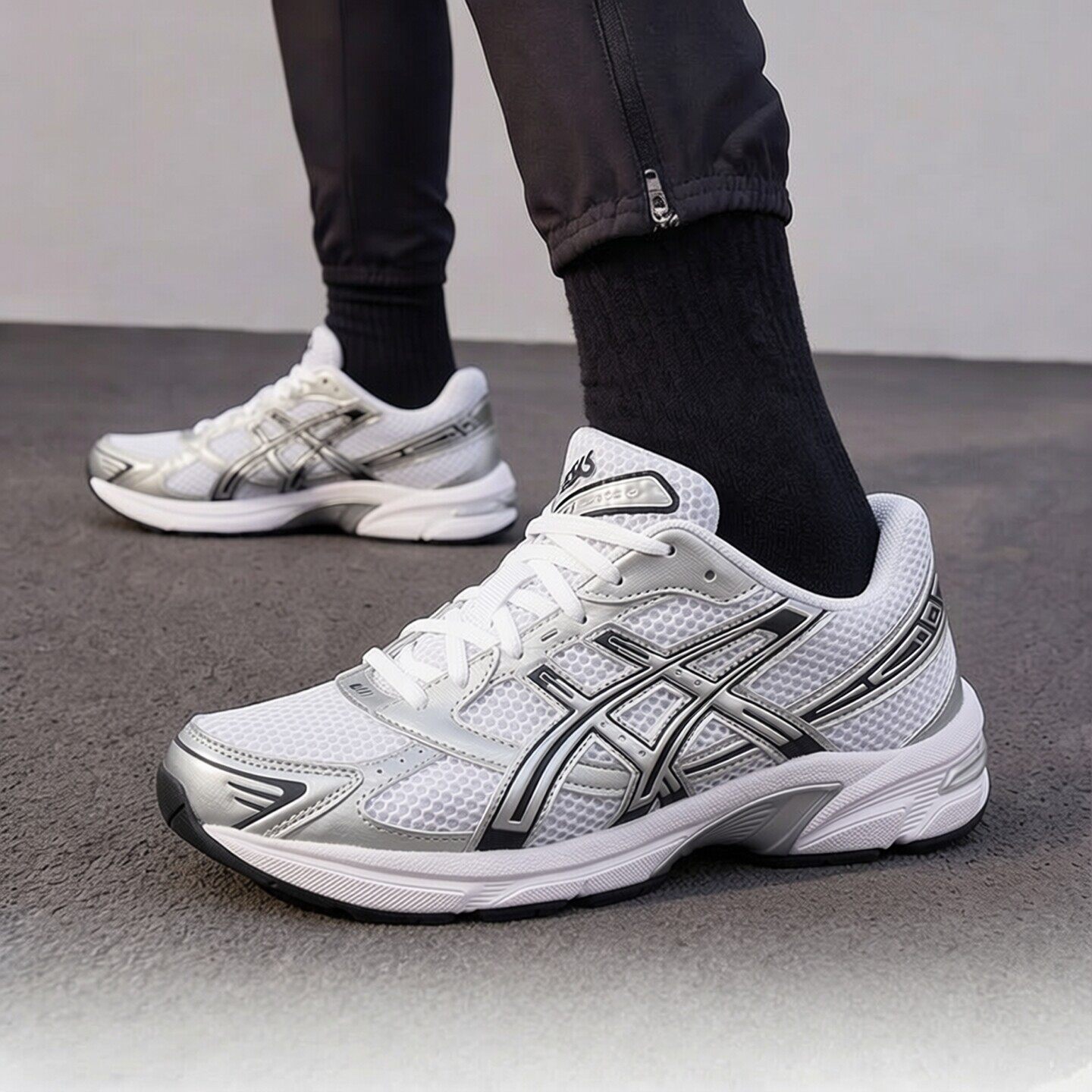 ASICS亚瑟士慢跑步鞋男鞋女鞋2026新款休闲鞋GEL-1130复古老爹鞋