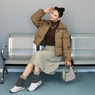 棉羽夹克外套半身裙单肩包 新款 PUMA彪马轻薄羽绒服女装 2025冬季