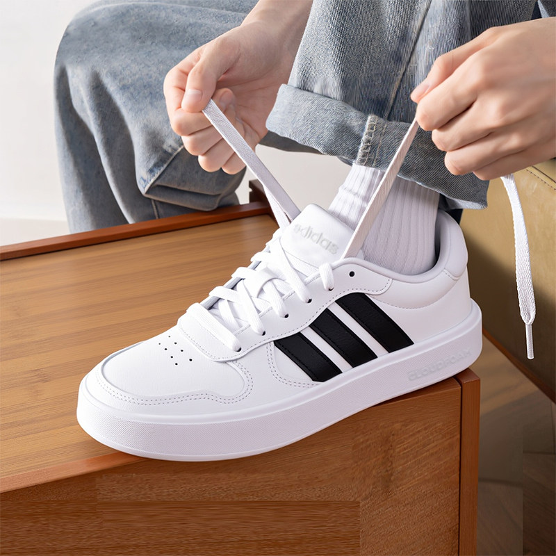 阿迪达斯官方旗舰店男鞋春季新款低帮板鞋男士鞋子小白鞋休闲鞋,运动鞋new,运动休闲鞋,淘宝优惠券,粉丝福利购,淘宝优惠卷