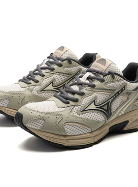 美津浓Mizuno男女复古潮流厚底老爹鞋缓震轻量慢跑跑步鞋SPEED 2K