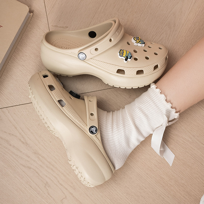 Crocs卡骆驰经典云朵洞洞鞋女鞋夏季新款运动沙滩鞋透气休闲凉鞋