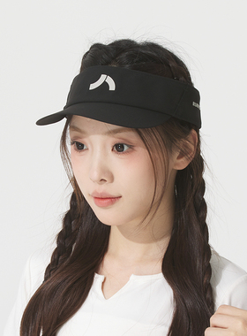 LANBU蓝步帽子男帽女帽2025夏季新款黑色运动帽空顶帽休闲遮阳帽