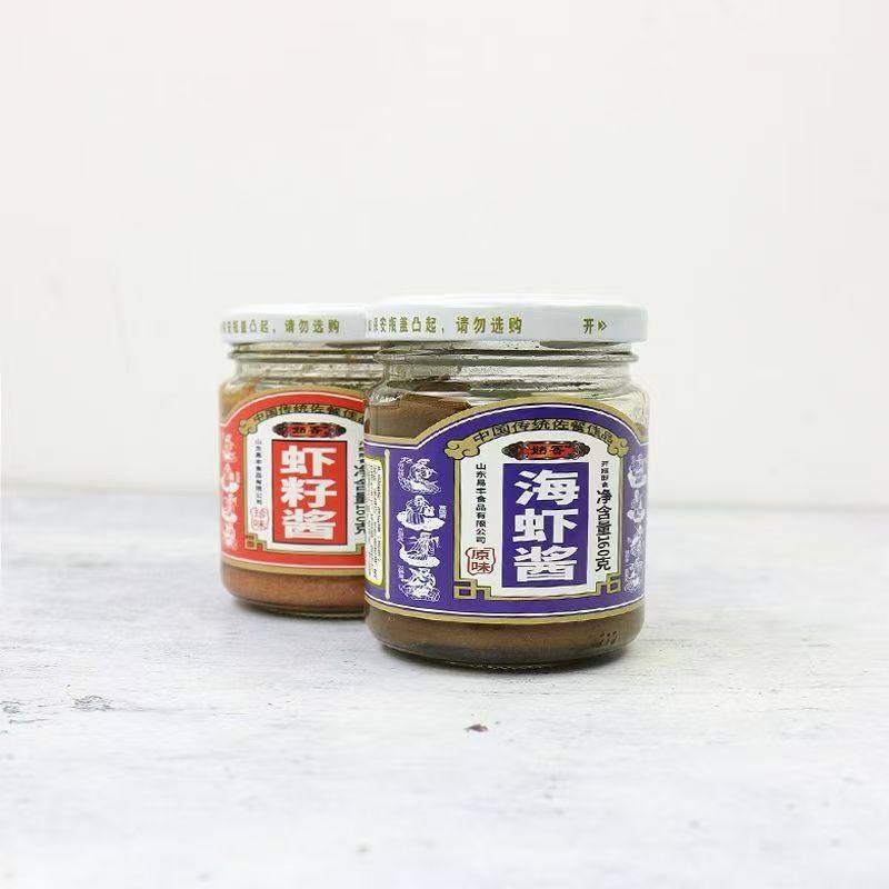 姑香海虾酱海鲜酱虾籽酱下饭酱调味拌面酱山东特产