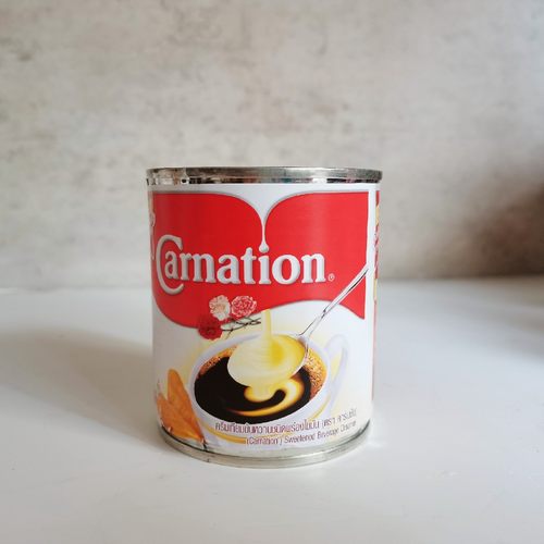 泰国三花carnation炼乳泰奶加糖炼乳烘培奶茶面包原料奶茶店配料