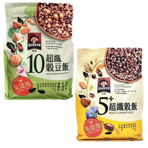 包邮台湾原装桂格免浸泡5+超纤谷饭10超纤谷豆饭五谷米健康养生