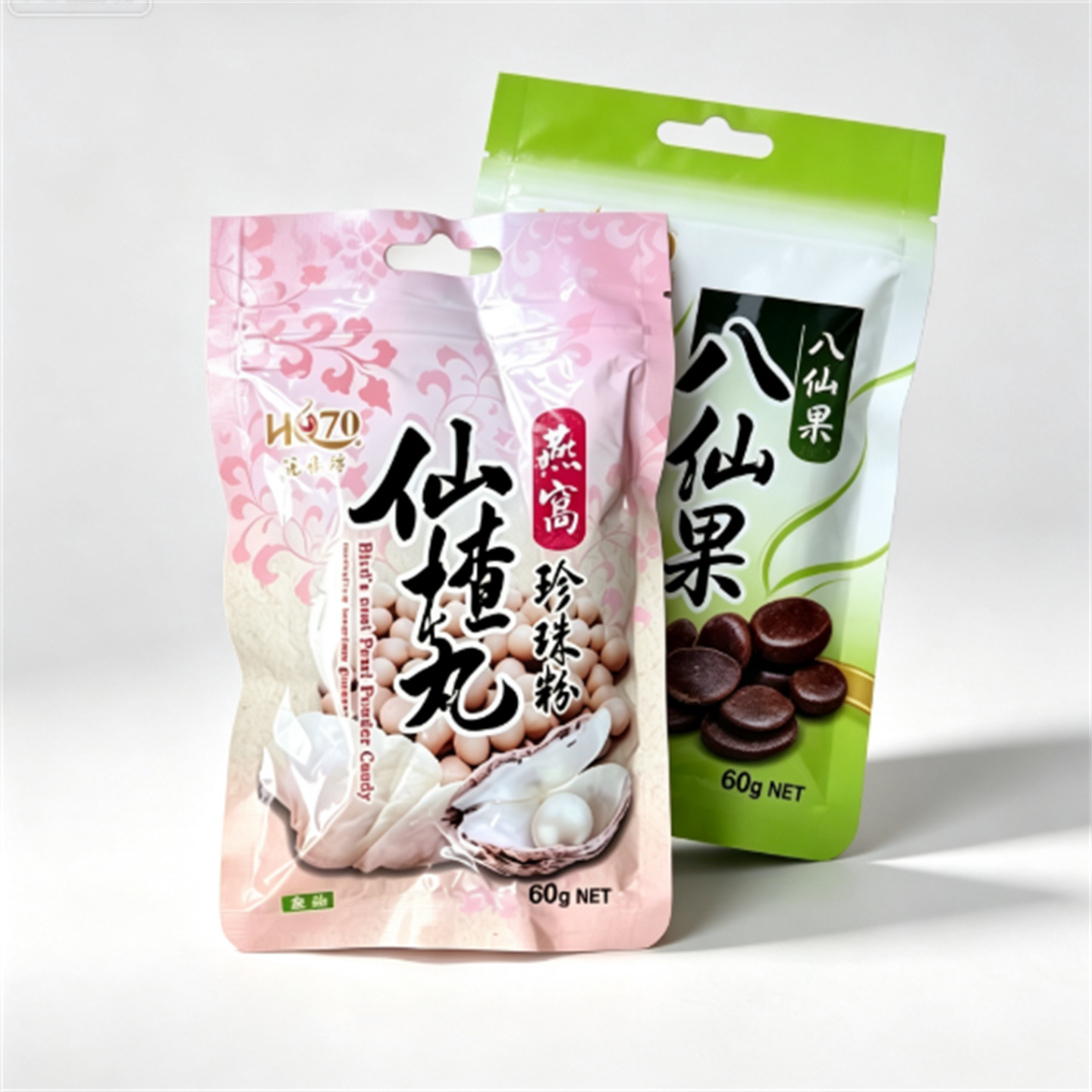 现货台湾迪化街特产礼品花旗坊遵古制八仙果柚子参润喉
