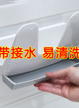 免打孔沥水锅盖架子 厨房放菜板的壁挂式置物架 家用壁挂收纳神器