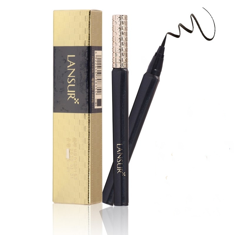 兰瑟真丝派精细流畅眼线液纤细流畅眼线液笔蓝瑟彩妆防水正品专柜