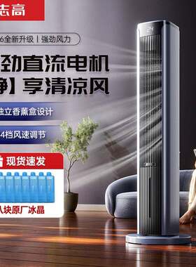 志制冷直流空调扇家用客厅用超强风立式冷风机水冷小型迷你空调