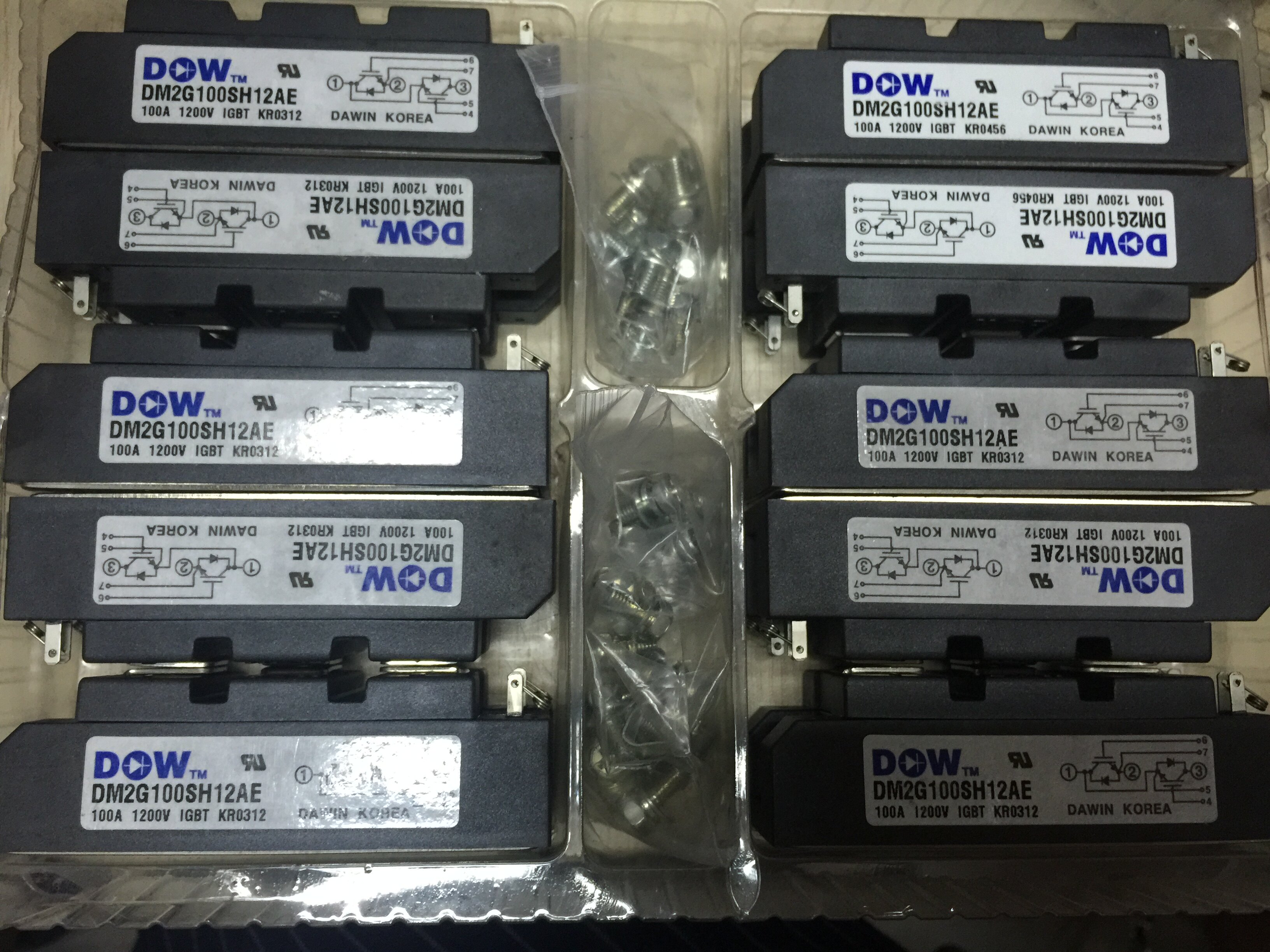 DM2G100SH12AE MPMB75B120RH DM2G50SH6A DM2G75SH12A B100B120RH - 实物图