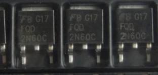 可出样品 原装全新 2N60C FQD2N60C TO-252 2A/600V 场效应管