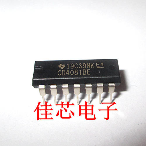 CD4081BE CMOS门电路全新原装进口