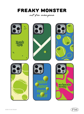 Freaky Monster · 网球怪乐部 · 彩色系列手机壳磁吸适用于苹果iPhone17Promax/17Pro/16Promax/16Pro