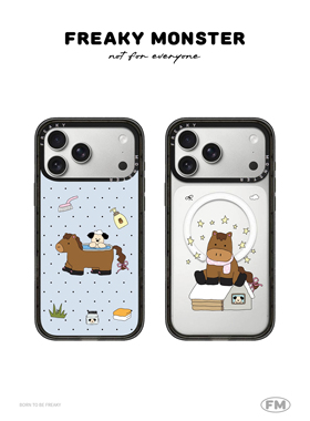 FM & Mollyrich · 小马嘟嘟 · 联名系列手机壳磁吸手机壳适用于苹果iPhone17Promax/17Pro/16Promax/16Pro