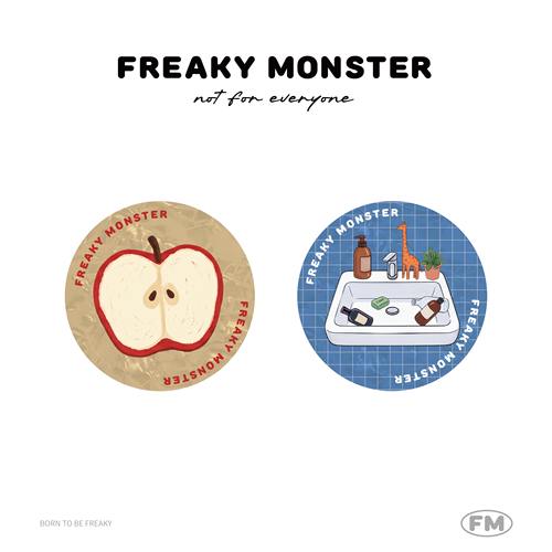 【支架】Freaky Monster · 洗漱房间·手机支架原创设计创意