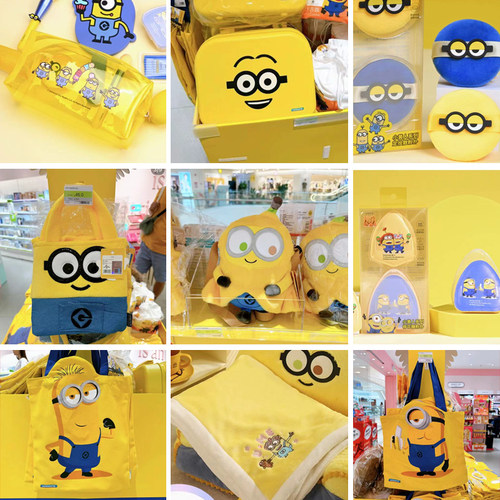 屈臣氏代购小黄人minions帆布包