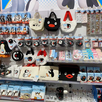 KKV代购Pingu联名毛绒零钱包