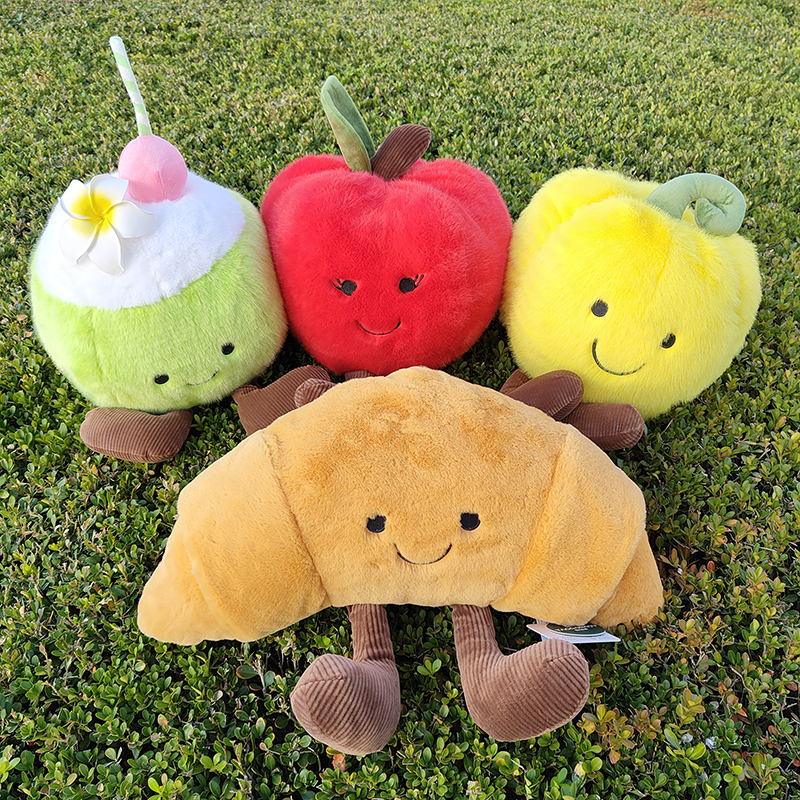 陶绒居水果豆袋香味抱枕大号公仔