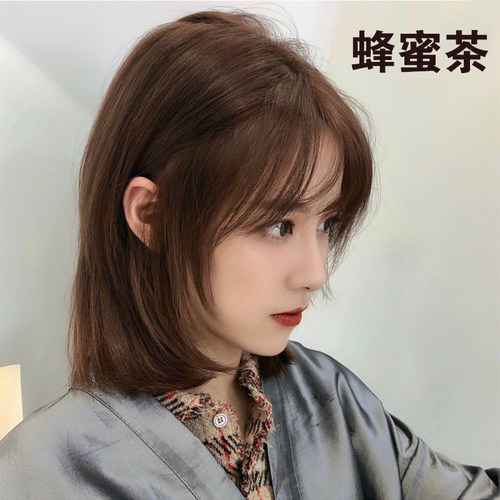 蜂蜜茶流行纯植物染发剂
