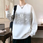 学生帅气长袖 卫衣青少年初高中生春秋圆领打底衫 T恤 新款 2026春季