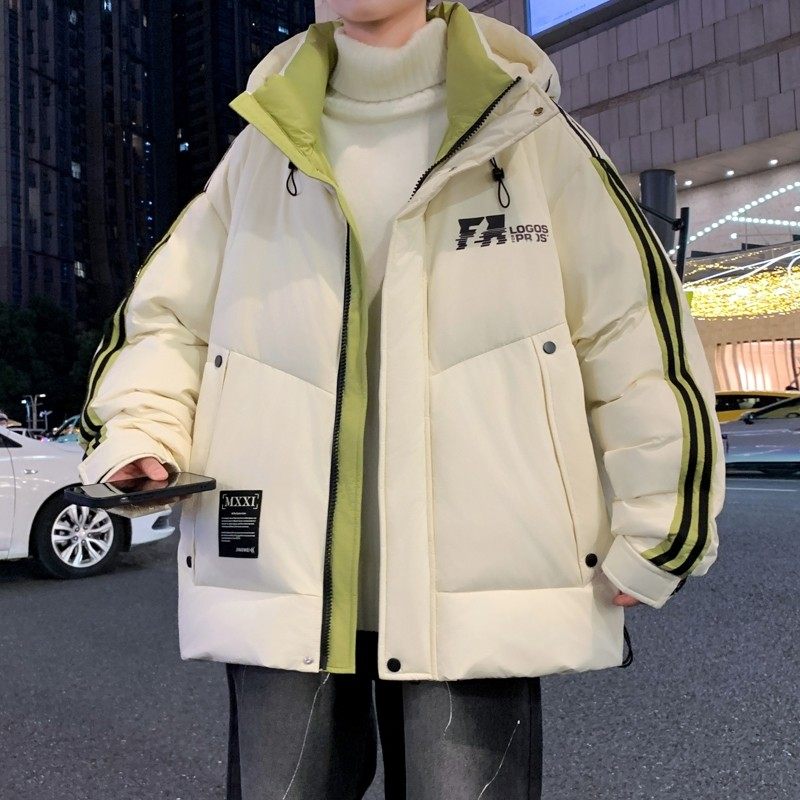 冬季男生加厚棉服新款潮流港风宽松防风棉衣青少年连帽防寒外套,运动服/休闲服装,运动套装,淘宝优惠券,粉丝福利购,淘宝优惠卷