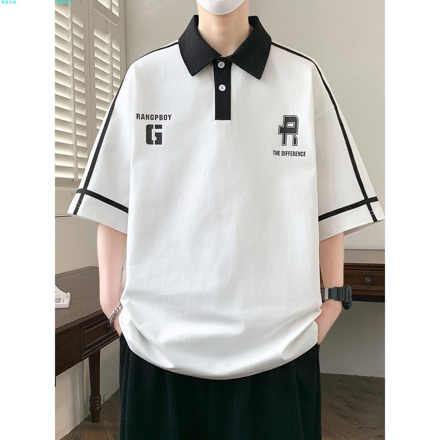青少年2026风新款翻领半袖