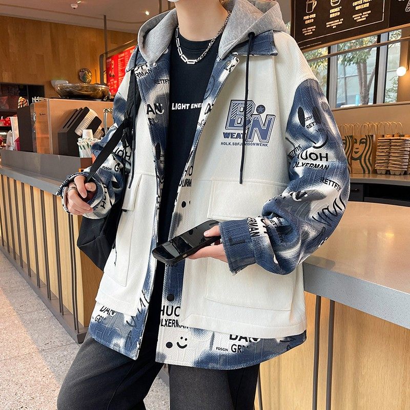 秋冬季青少年加棉加厚连帽外套帅气男孩防风工装褂子保暖拼接夹克,运动服/休闲服装,运动套装,淘宝优惠券,粉丝福利购,淘宝优惠卷