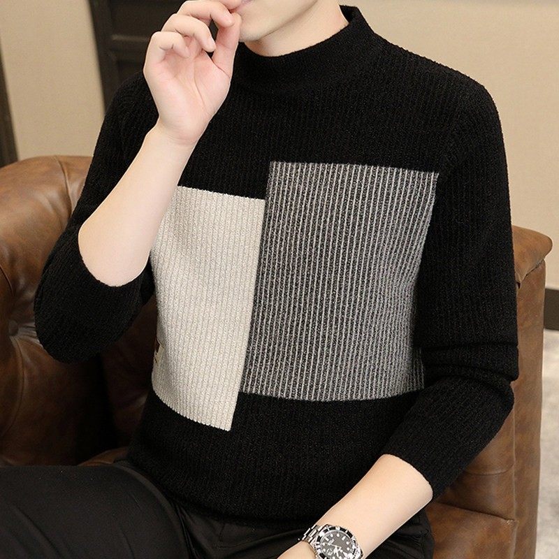 毛衣男秋冬季2025新款加厚保暖针织打底衫冬装潮牌半高领上衣服,户外/登山/野营/旅行用品,作训外套/套装/野战套装,淘宝优惠券,粉丝福利购,淘宝优惠卷