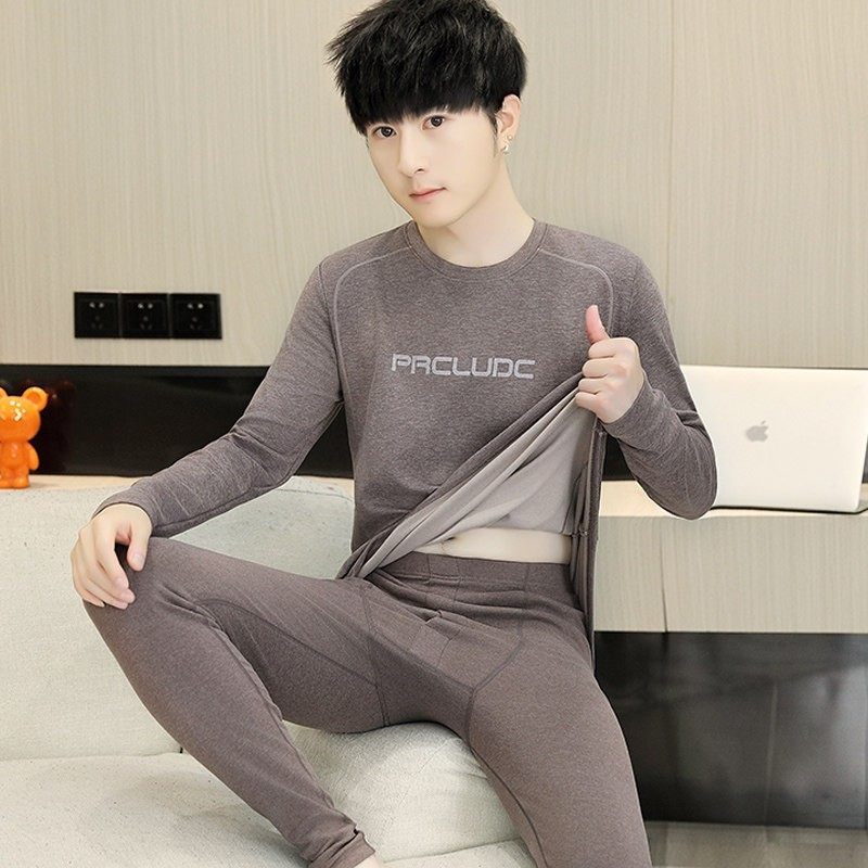 青少年德绒发热保暖内衣套装男秋冬季防寒男装打底衫内穿秋衣秋裤,户外/登山/野营/旅行用品,作训外套/套装/野战套装,淘宝优惠券,粉丝福利购,淘宝优惠卷