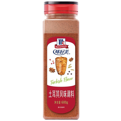 味好美土耳其风味调料600g瓶装