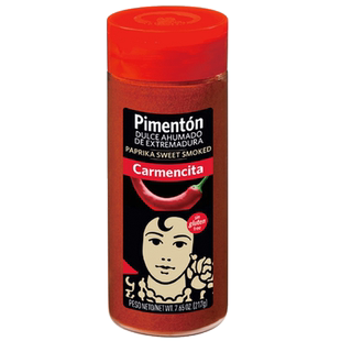 西班牙进口卡蒙西塔烟熏红甜椒粉217g商用西餐烘焙上色辣椒粉调料