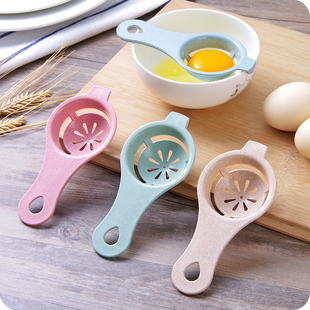 烘焙蛋糕蛋黄清滤蛋器小麦秆蛋清分离器蛋黄分蛋器鸡蛋过滤器厨房