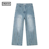 XSF4221477 男女同款 INXX 牛仔长裤