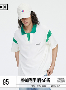 INXX Standby 美式复古Polo衫男短袖小众时尚T恤衫