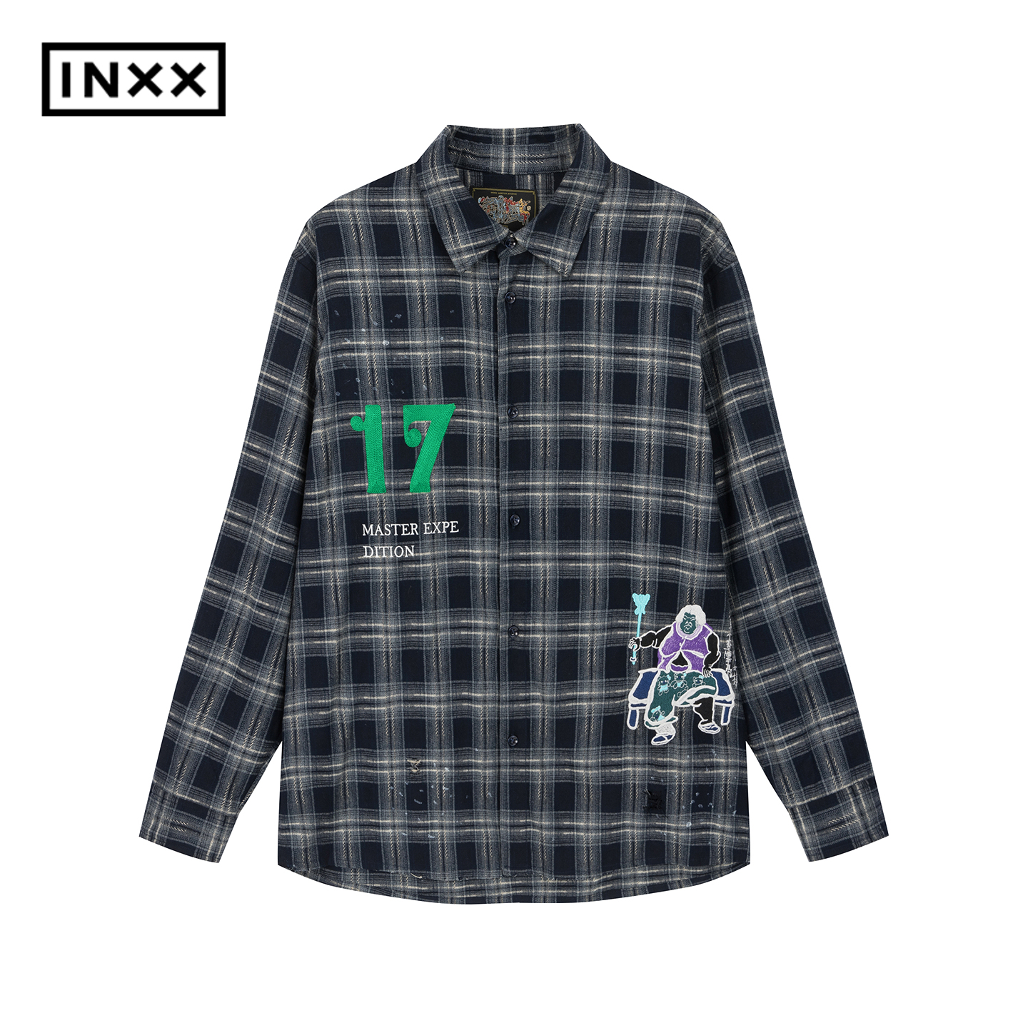 INXX长袖衬衣男女同款XSF3046072