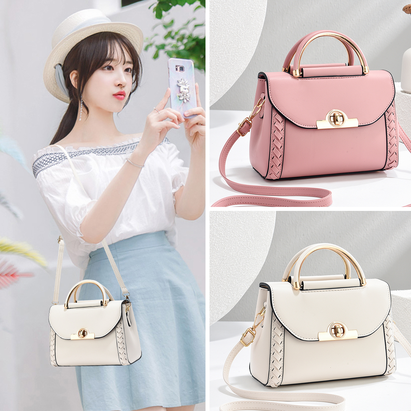 包包女2025新款秋冬小方包尼雯卡