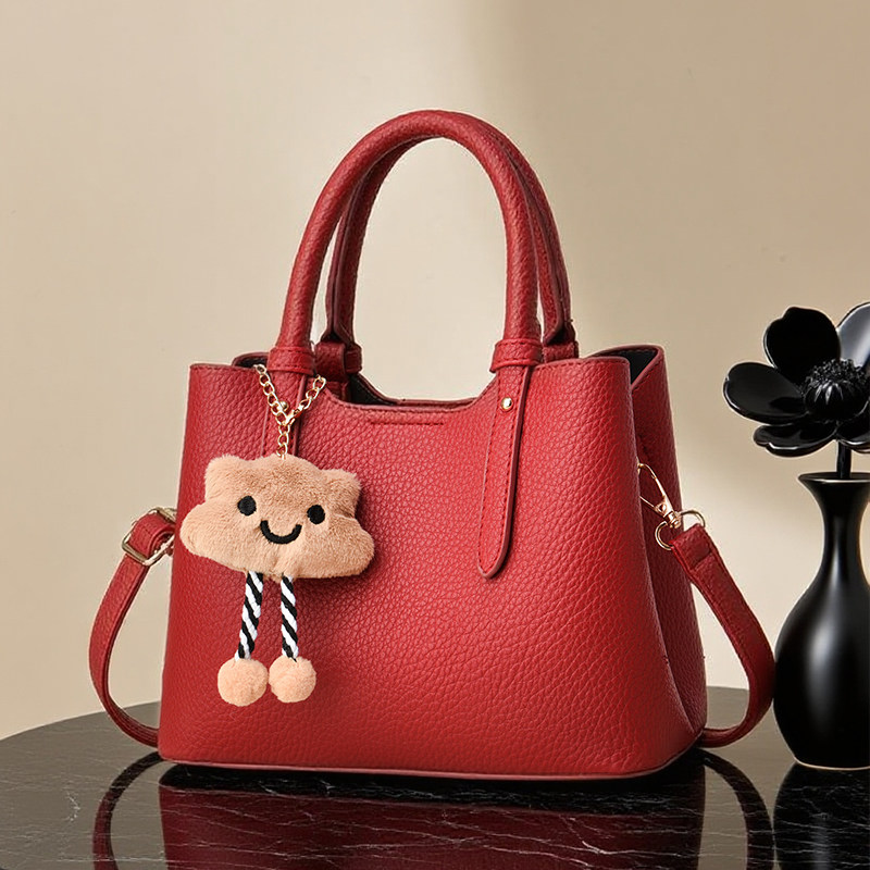 红色包包喜宴手提包女士大气新娘婚包大容量高级感2025新款斜挎包