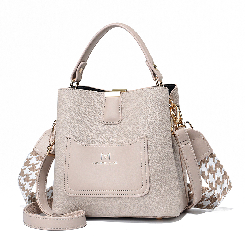 尼雯卡斜挎包水桶包送手拿包